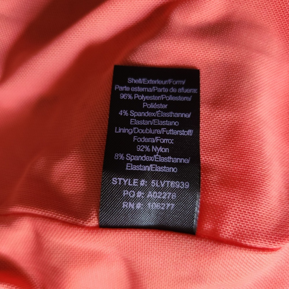 HALE BOB Lulie Jersey Dress Small Animal Print Mixed Media Red Orange NWT $238 - Picture 9 of 10